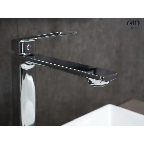 СМЕСИТЕЛЬ ВЫСОКИЙ ДЛЯ РАКОВИНЫ GID NIAGARA L057-CH-D L057CHD ХРОМ