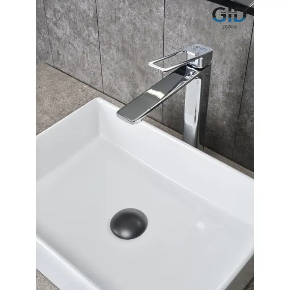 СМЕСИТЕЛЬ ВЫСОКИЙ ДЛЯ РАКОВИНЫ GID NIAGARA L057-CH-D L057CHD ХРОМ