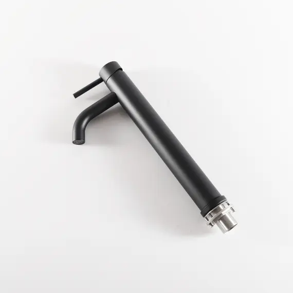 СМЕСИТЕЛЬ ВЫСОКИЙ ДЛЯ РАКОВИНЫ GID INGA SS096-BM-D SS096BMD ЧЕРНЫЙ МАТОВЫЙ