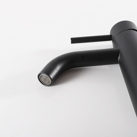 СМЕСИТЕЛЬ ВЫСОКИЙ ДЛЯ РАКОВИНЫ GID INGA SS096-BM-D SS096BMD ЧЕРНЫЙ МАТОВЫЙ