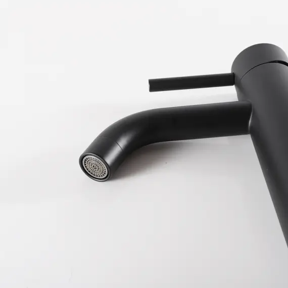 СМЕСИТЕЛЬ ВЫСОКИЙ ДЛЯ РАКОВИНЫ GID INGA SS096-BM-D SS096BMD ЧЕРНЫЙ МАТОВЫЙ