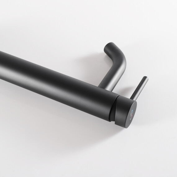 СМЕСИТЕЛЬ ВЫСОКИЙ ДЛЯ РАКОВИНЫ GID INGA SS096-BM-D SS096BMD ЧЕРНЫЙ МАТОВЫЙ