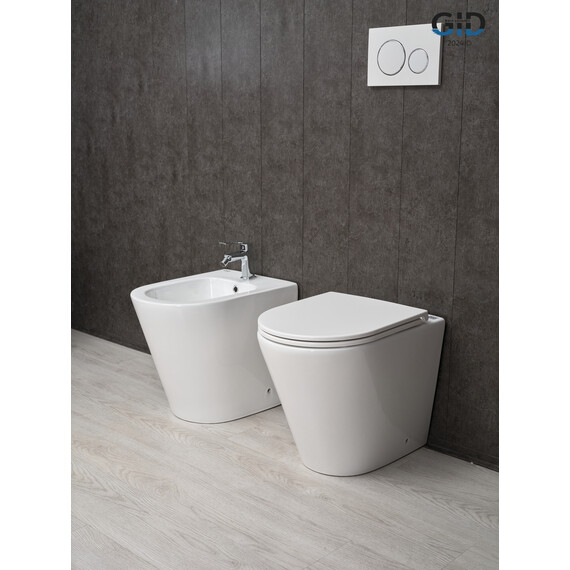 БИДЕ НАПОЛЬНОЕ GID BDN-30 БЕЛОЕ