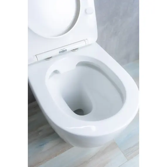 ПРИСТАВНОЙ УНИТАЗ GID TRS-269 БЕЛЫЙ БЕЗОБОДКОВЫЙ