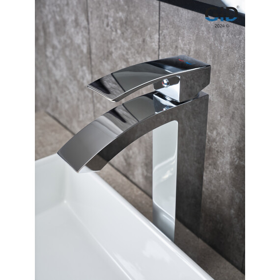 СМЕСИТЕЛЬ ВЫСОКИЙ ДЛЯ РАКОВИНЫ GID VICTORIA L120-CH-D L120CHD ХРОМ