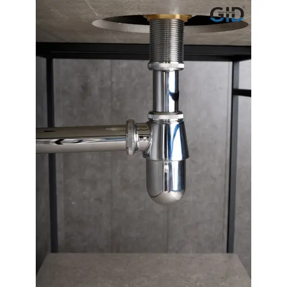 СИФОН ДЛЯ РАКОВИНЫ ХРОМ GID G-56CH