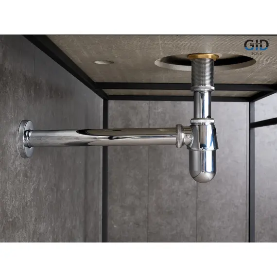 СИФОН ДЛЯ РАКОВИНЫ ХРОМ GID G-56CH