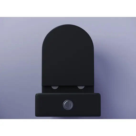 НАПОЛЬНЫЙ ПРИСТЕННЫЙ УНИТАЗ CERAMICA NOVA METROPOL RIMLESS ЧЕРНЫЙ МАТОВЫЙ