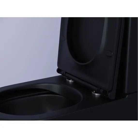 НАПОЛЬНЫЙ ПРИСТАВНОЙ УНИТАЗ CERAMICA NOVA METROPOL RIMLESS ЧЕРНЫЙ МАТОВЫЙ