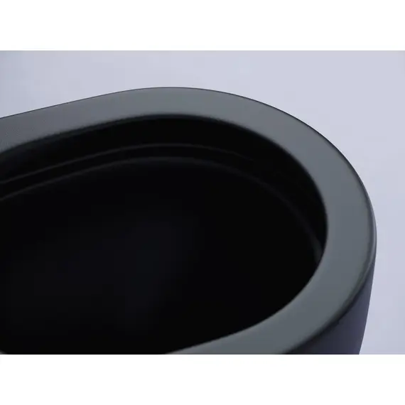 НАПОЛЬНЫЙ ПРИСТАВНОЙ УНИТАЗ CERAMICA NOVA METROPOL RIMLESS ЧЕРНЫЙ МАТОВЫЙ