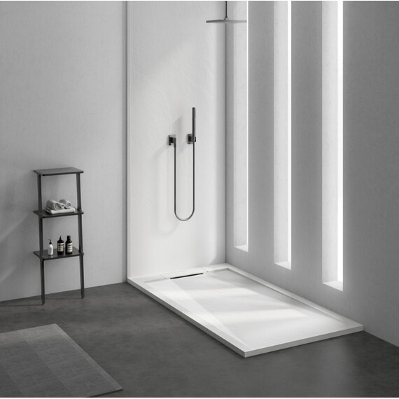 ПОДДОН ДУШЕВОЙ ESBANO ИЗ ИСКУССТВЕННОГО КАМНЯ ESP-LX128W БЕЛЫЙ