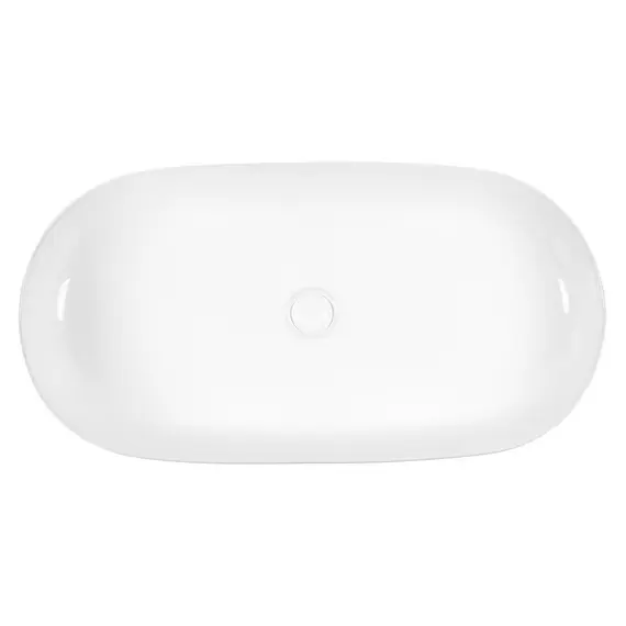 РАКОВИНА НАКЛАДНАЯ BOND S51-800 80*40*13,5СМ ОВАЛЬНАЯ БЕЛАЯ