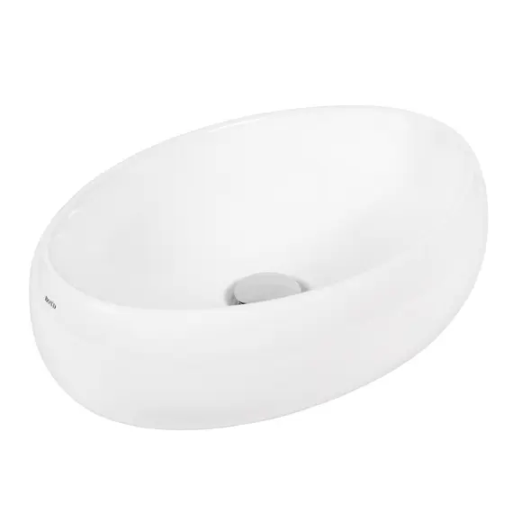 РАКОВИНА НАКЛАДНАЯ ОВАЛЬНАЯ BOND S58-490 49*35*14,5СМ БЕЛАЯ