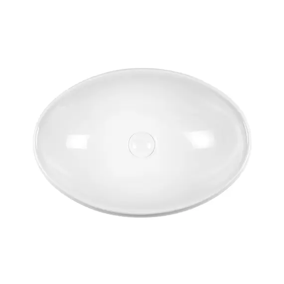 РАКОВИНА НАКЛАДНАЯ ОВАЛЬНАЯ BOND S58-490 49*35*14,5СМ БЕЛАЯ