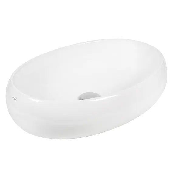 РАКОВИНА НАКЛАДНАЯ ОВАЛЬНАЯ BOND S58-600 60,5*40,5*15СМ БЕЛАЯ