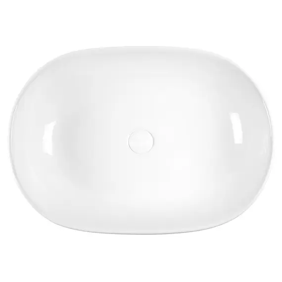 РАКОВИНА НАКЛАДНАЯ ОВАЛЬНАЯ BOND S59-600 60*40*15СМ БЕЛАЯ