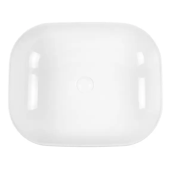 РАКОВИНА НАКЛАДНАЯ ПРЯМОУГОЛЬНАЯ BOND S61-500 50*40*14,5СМ БЕЛАЯ