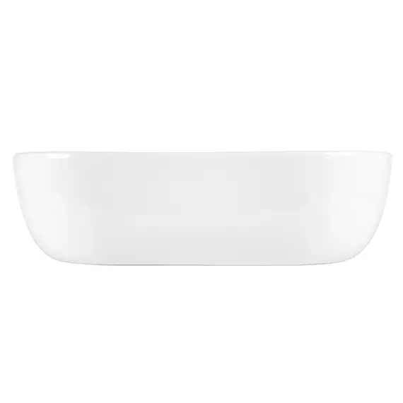 РАКОВИНА НАКЛАДНАЯ ПРЯМОУГОЛЬНАЯ BOND S61-500 50*40*14,5СМ БЕЛАЯ