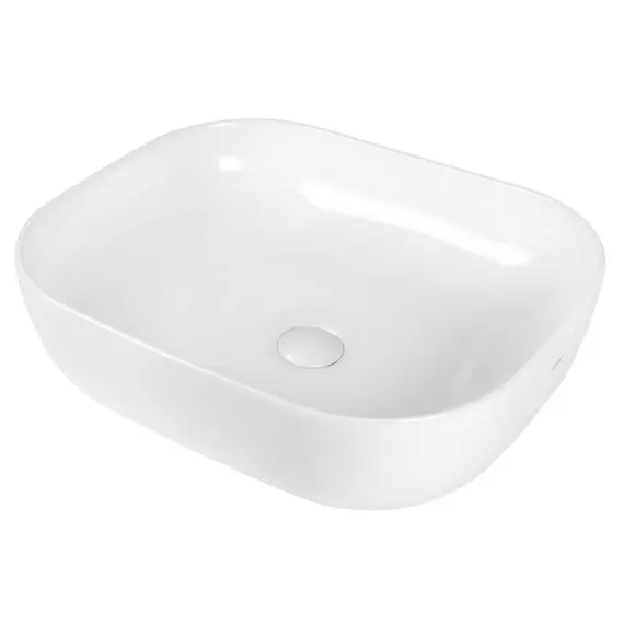 РАКОВИНА НАКЛАДНАЯ ПРЯМОУГОЛЬНАЯ BOND S61-500 50*40*14,5СМ БЕЛАЯ