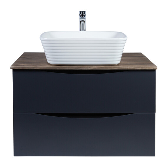 РАКОВИНА НАКЛАДНАЯ ПРЯМОУГОЛЬНАЯ BOND S63-500 50*38*16СМ БЕЛАЯ