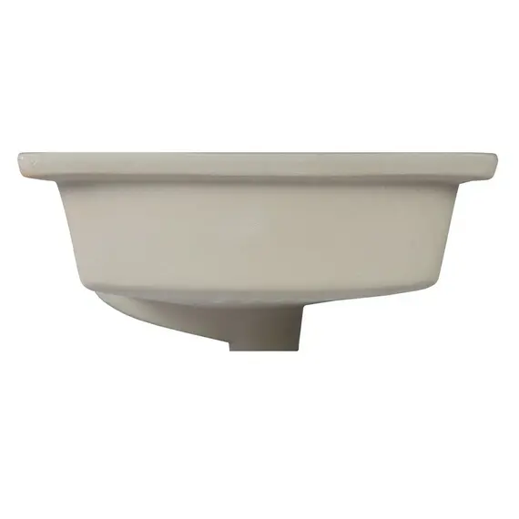 РАКОВИНА ВСТРАИВАЕМАЯ ПОД СТОЛЕШНИЦУ BOND S99-500 50,5*40*18,5СМ ПРЯМОУГОЛЬНАЯ БЕЛАЯ С ПЕРЕЛИВОМ