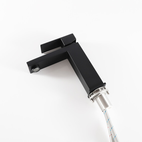 СМЕСИТЕЛЬ ДЛЯ РАКОВИНЫ GID ANCHEL SS979-BM-K SS979BMK ЧЕРНЫЙ МАТОВЫЙ