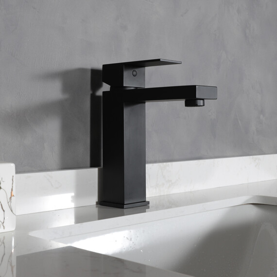 СМЕСИТЕЛЬ ДЛЯ РАКОВИНЫ GID ANCHEL SS979-BM-K SS979BMK ЧЕРНЫЙ МАТОВЫЙ