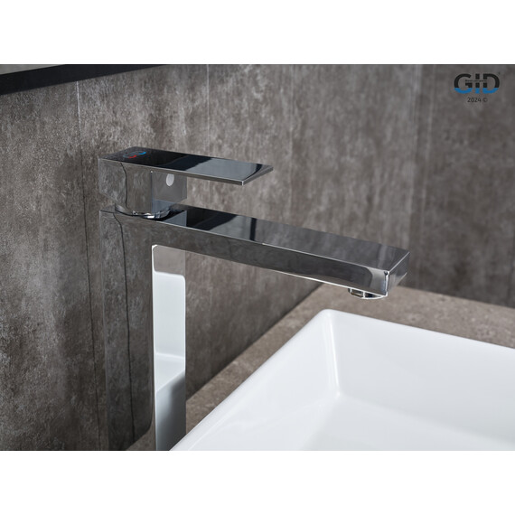 СМЕСИТЕЛЬ ВЫСОКИЙ ДЛЯ РАКОВИНЫ GID ANCHEL SS979-CH-D SS979CHD ХРОМ