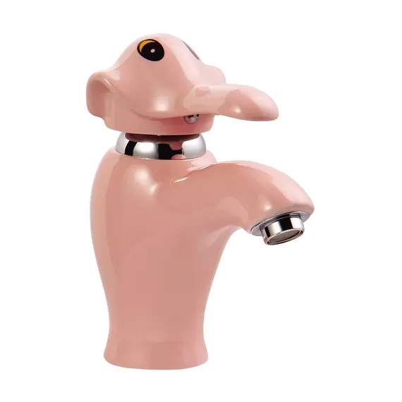 СМЕСИТЕЛЬ ДЛЯ ДЕТСКОЙ РАКОВИНЫ GID DAMBO 054PK C054PK РОЗОВЫЙ