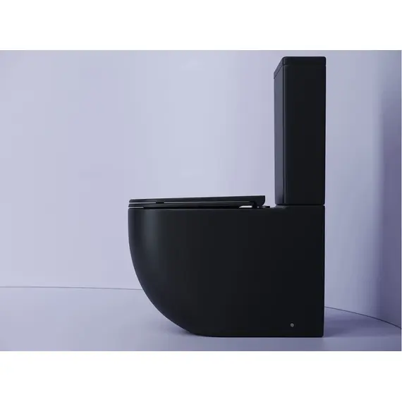 НАПОЛЬНЫЙ ПРИСТАВНОЙ УНИТАЗ CERAMICA NOVA METROPOL RIMLESS ЧЕРНЫЙ МАТОВЫЙ