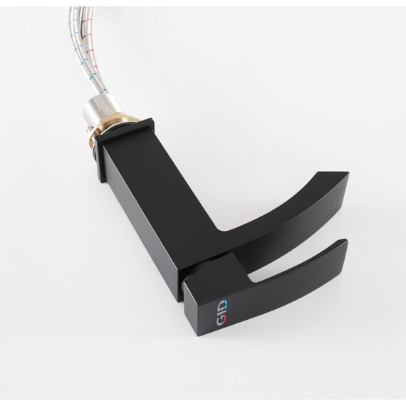 СМЕСИТЕЛЬ ДЛЯ РАКОВИНЫ GID VICTORIA L120-BM-K L120BMK ЧЕРНЫЙ МАТОВЫЙ