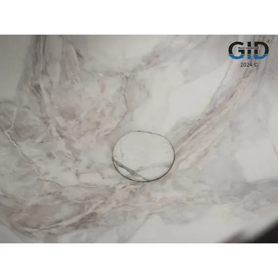 РАКОВИНА GID MNC9301 54480 НАКЛАДНАЯ ПОД КАМЕНЬ МАТОВЫЙ 36X36X25.5