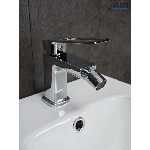 СМЕСИТЕЛЬ ДЛЯ БИДЕ GID NIAGARA L057-CH-B L057CHB ХРОМ