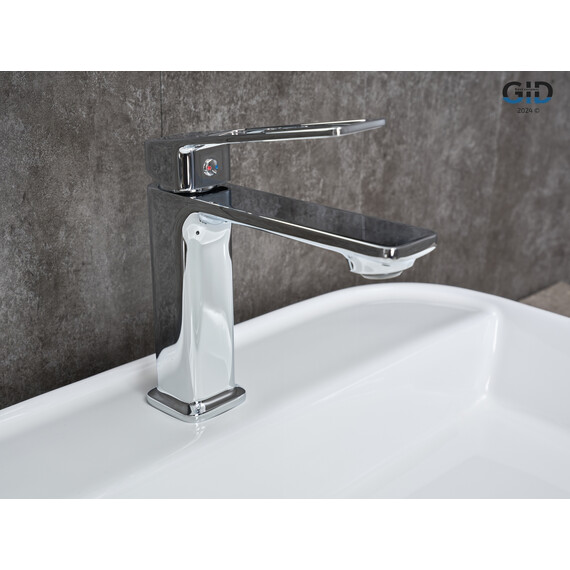 СМЕСИТЕЛЬ ДЛЯ РАКОВИНЫ GID NIAGARA L057-CH-K L057CHK ХРОМ