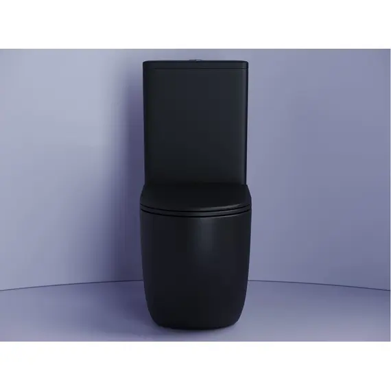 НАПОЛЬНЫЙ ПРИСТЕННЫЙ УНИТАЗ CERAMICA NOVA METROPOL RIMLESS ЧЕРНЫЙ МАТОВЫЙ