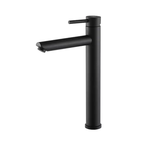 СМЕСИТЕЛЬ ВЫСОКИЙ ДЛЯ РАКОВИНЫ GID BERLIN SS080-BM-D SS080BMD ЧЕРНЫЙ МАТОВЫЙ