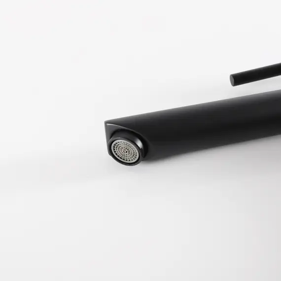 СМЕСИТЕЛЬ ВЫСОКИЙ ДЛЯ РАКОВИНЫ GID BERLIN SS080-BM-D SS080BMD ЧЕРНЫЙ МАТОВЫЙ