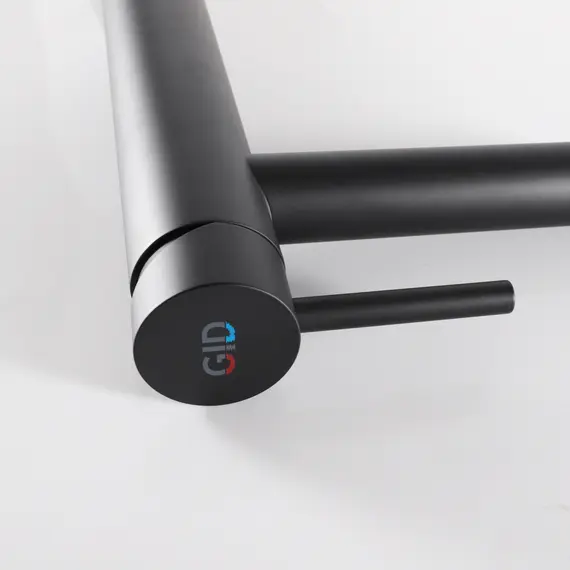 СМЕСИТЕЛЬ ВЫСОКИЙ ДЛЯ РАКОВИНЫ GID BERLIN SS080-BM-D SS080BMD ЧЕРНЫЙ МАТОВЫЙ