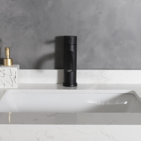 СМЕСИТЕЛЬ ДЛЯ РАКОВИНЫ GID INGA SS096-BM-K SS096BMK ЧЕРНЫЙ МАТОВЫЙ