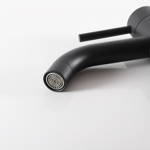 СМЕСИТЕЛЬ ДЛЯ РАКОВИНЫ GID INGA SS096-BM-K SS096BMK ЧЕРНЫЙ МАТОВЫЙ