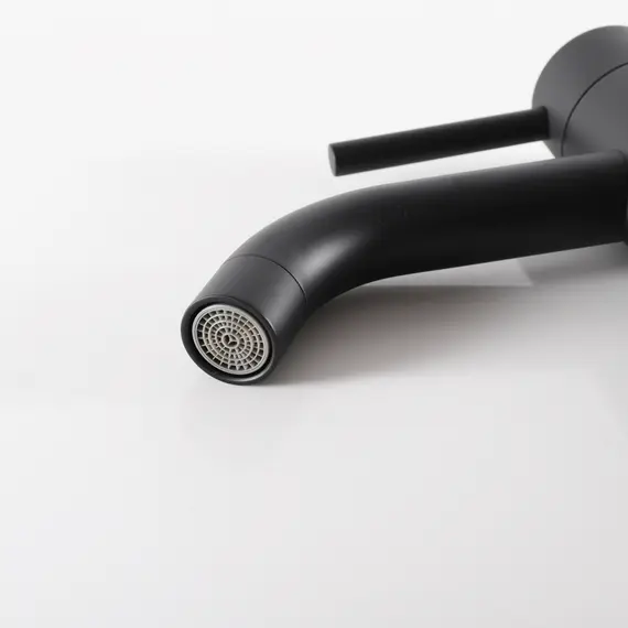 СМЕСИТЕЛЬ ДЛЯ РАКОВИНЫ GID INGA SS096-BM-K SS096BMK ЧЕРНЫЙ МАТОВЫЙ