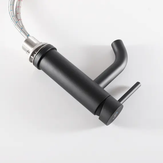 СМЕСИТЕЛЬ ДЛЯ РАКОВИНЫ GID INGA SS096-BM-K SS096BMK ЧЕРНЫЙ МАТОВЫЙ