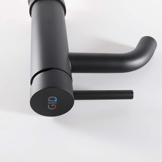 СМЕСИТЕЛЬ ДЛЯ РАКОВИНЫ GID INGA SS096-BM-K SS096BMK ЧЕРНЫЙ МАТОВЫЙ