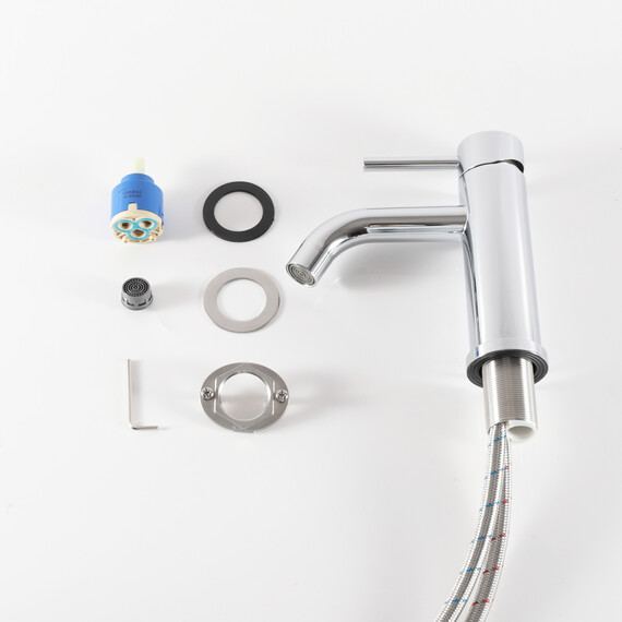 СМЕСИТЕЛЬ ДЛЯ РАКОВИНЫ GID INGA SS096-CH-K SS096CHK ХРОМ