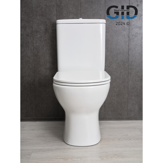 УНИТАЗ НАПОЛЬНЫЙ GID TN2123 62243Y БЕЛЫЙ 67X38.5X82