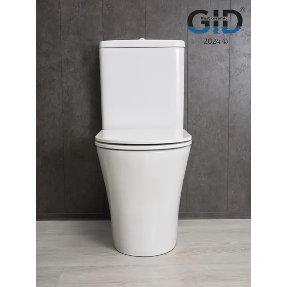 УНИТАЗ НАПОЛЬНЫЙ GID TN2124 62244Y БЕЛЫЙ 60.5X36X82.5