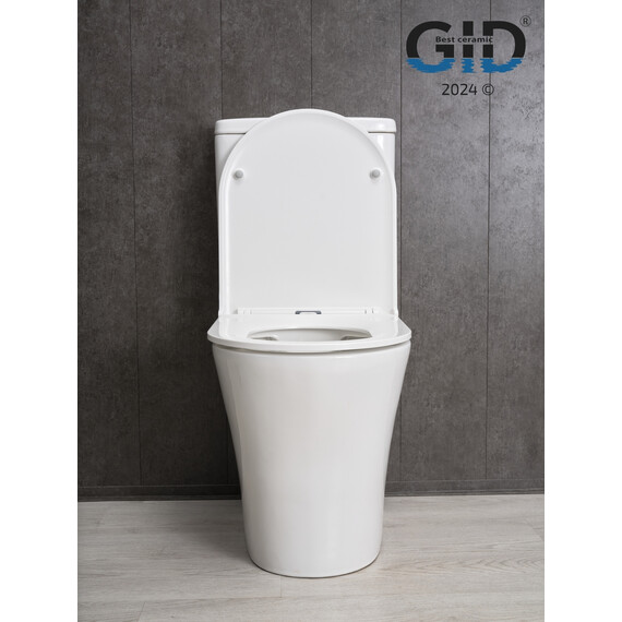 УНИТАЗ НАПОЛЬНЫЙ GID TN2124 62244Y БЕЛЫЙ 60.5X36X82.5