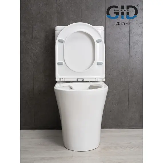 УНИТАЗ НАПОЛЬНЫЙ GID TN2124 62244Y БЕЛЫЙ 60.5X36X82.5