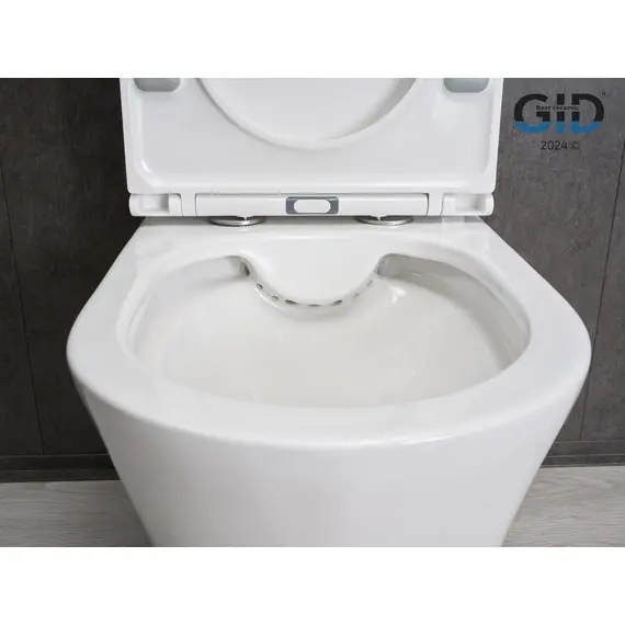 УНИТАЗ НАПОЛЬНЫЙ GID TN2124 62244Y БЕЛЫЙ 60.5X36X82.5