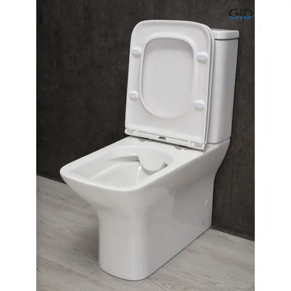 УНИТАЗ НАПОЛЬНЫЙ GID TN2125 62245Y БЕЛЫЙ 64.5X37X83